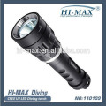 100 meter undersea xml u2 led diving flashlight / led dive torch /led diving torch